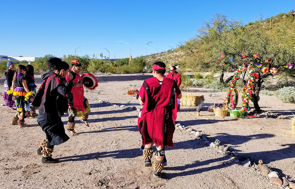 Aztec blessing dances,
Danza de Tonantzin